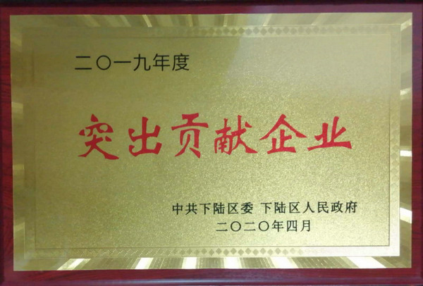2020突出貢獻企業(yè)